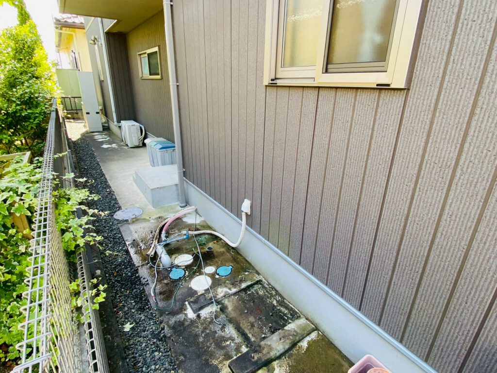 エコキュート交換中写真